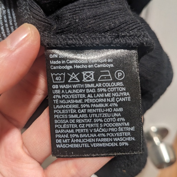 Lace Trim Black Mini Dress with Flared Skirt size small - Picture 5 of 7